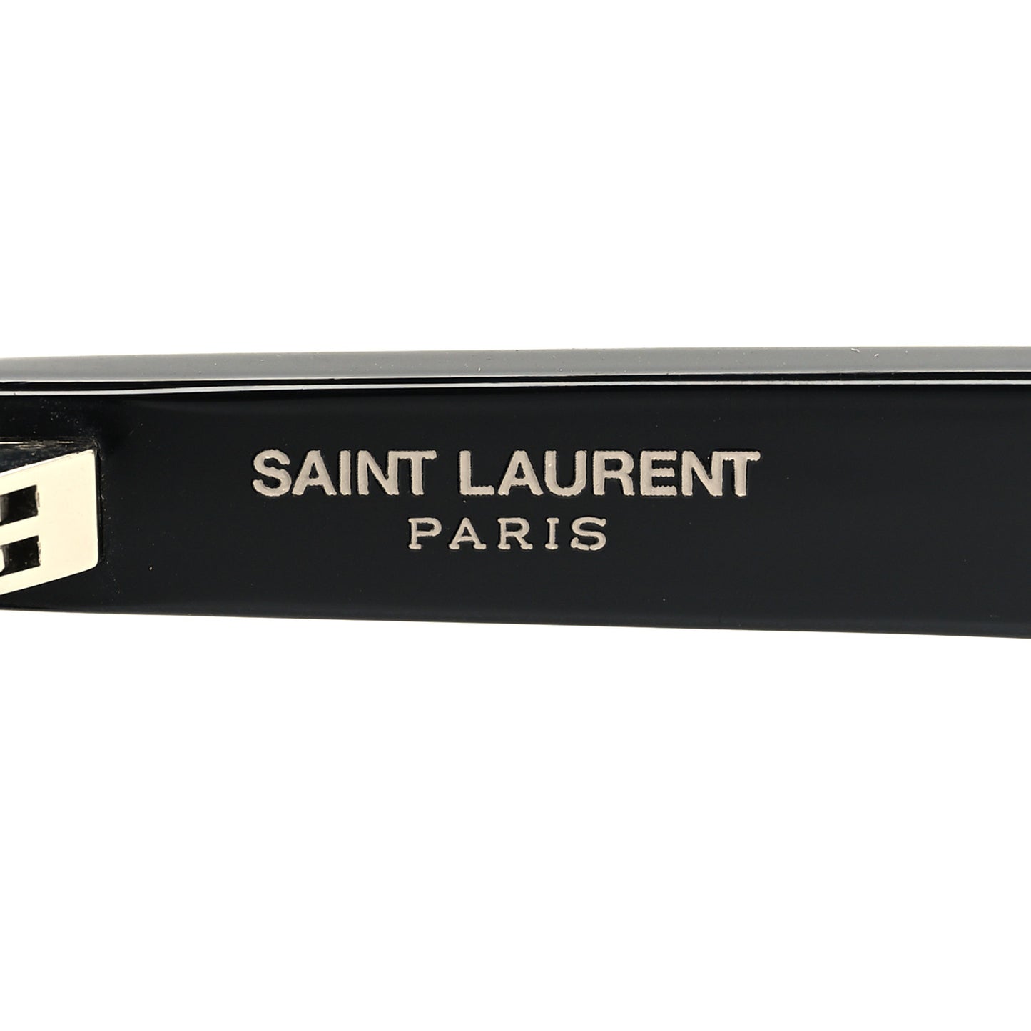 Acetate Square Sunglasses SL 51 Black