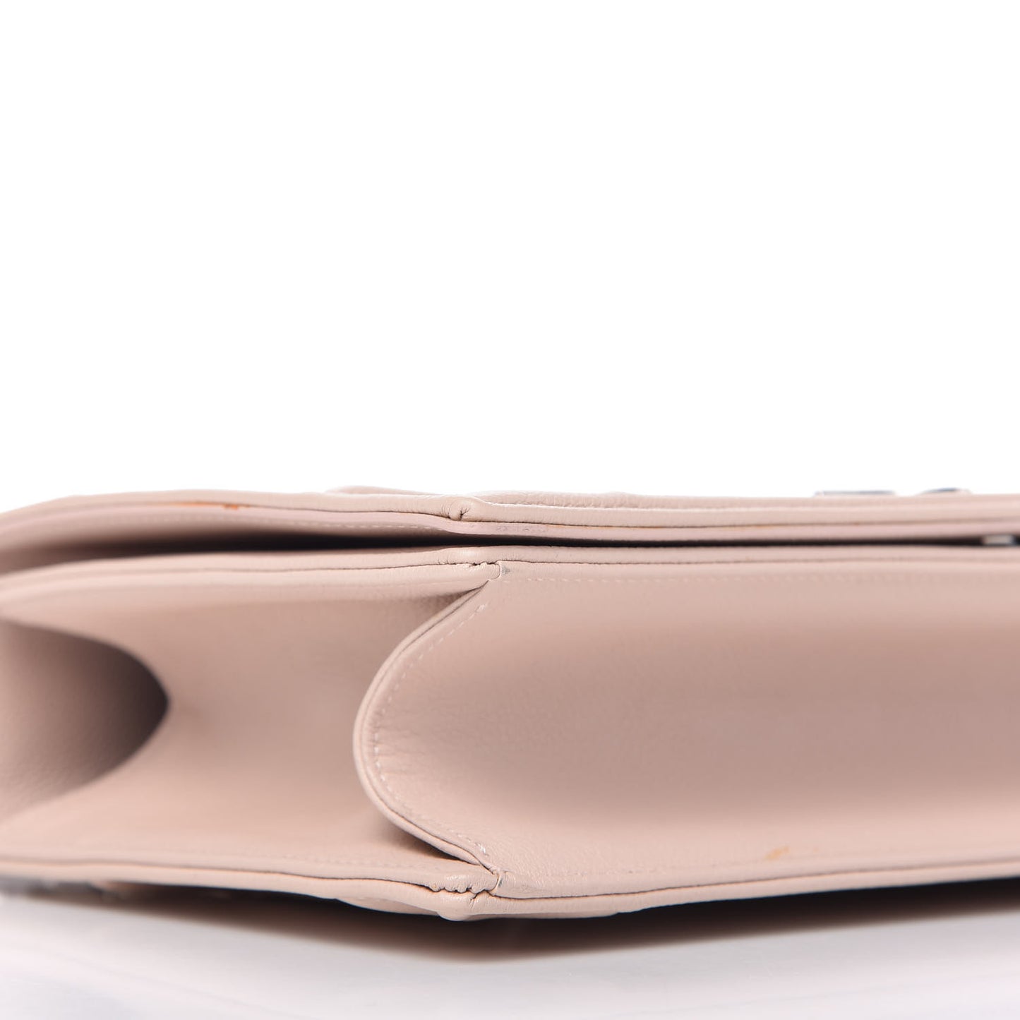 Grained Calfskin Cannage Medium Diorama Flap Bag Rose Poudre