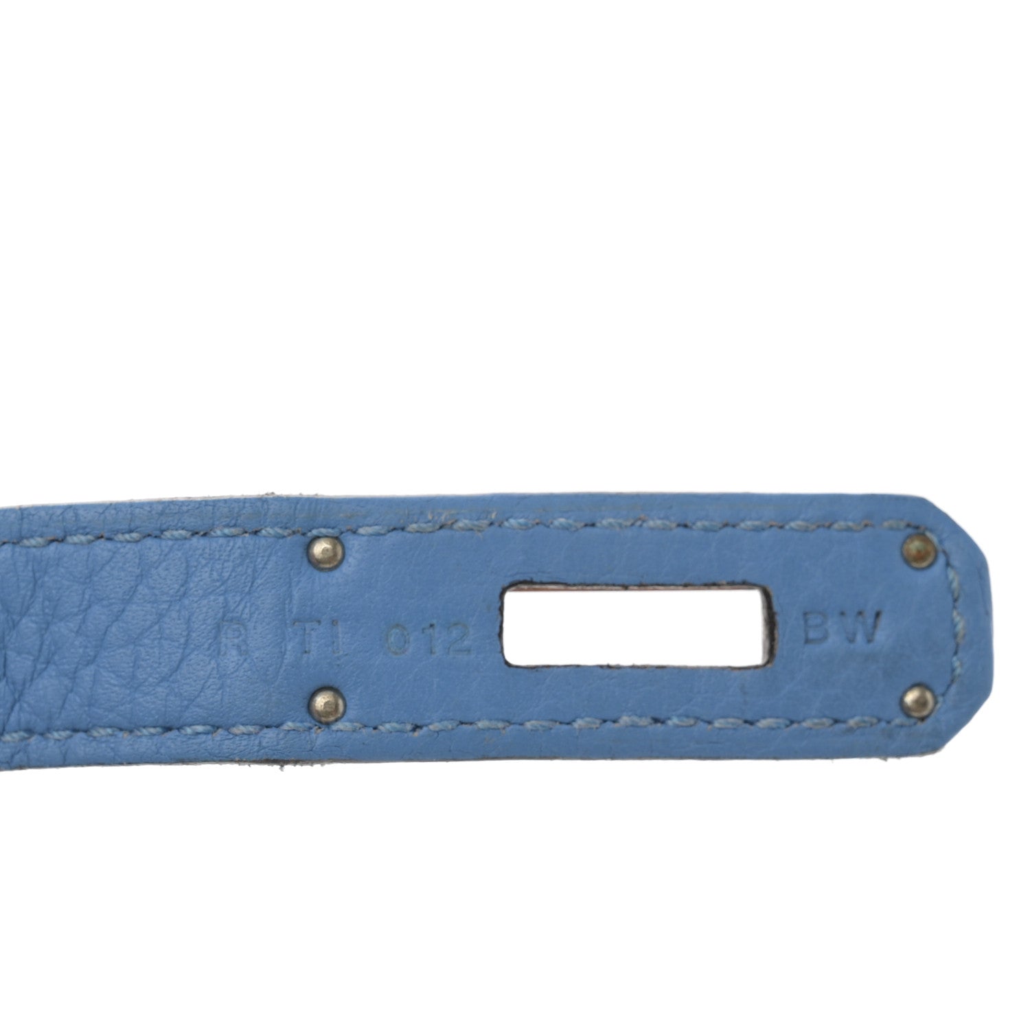 Hermes Taurillon Clemence Birkin 35 Azure 7 of 24