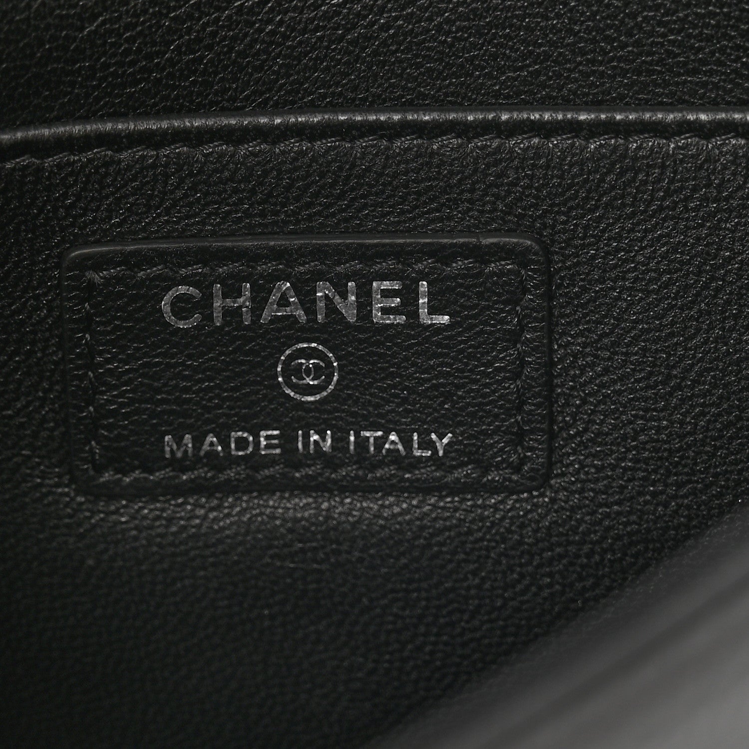 Chanel Caviar Envelope Clutch Black 6 of 10