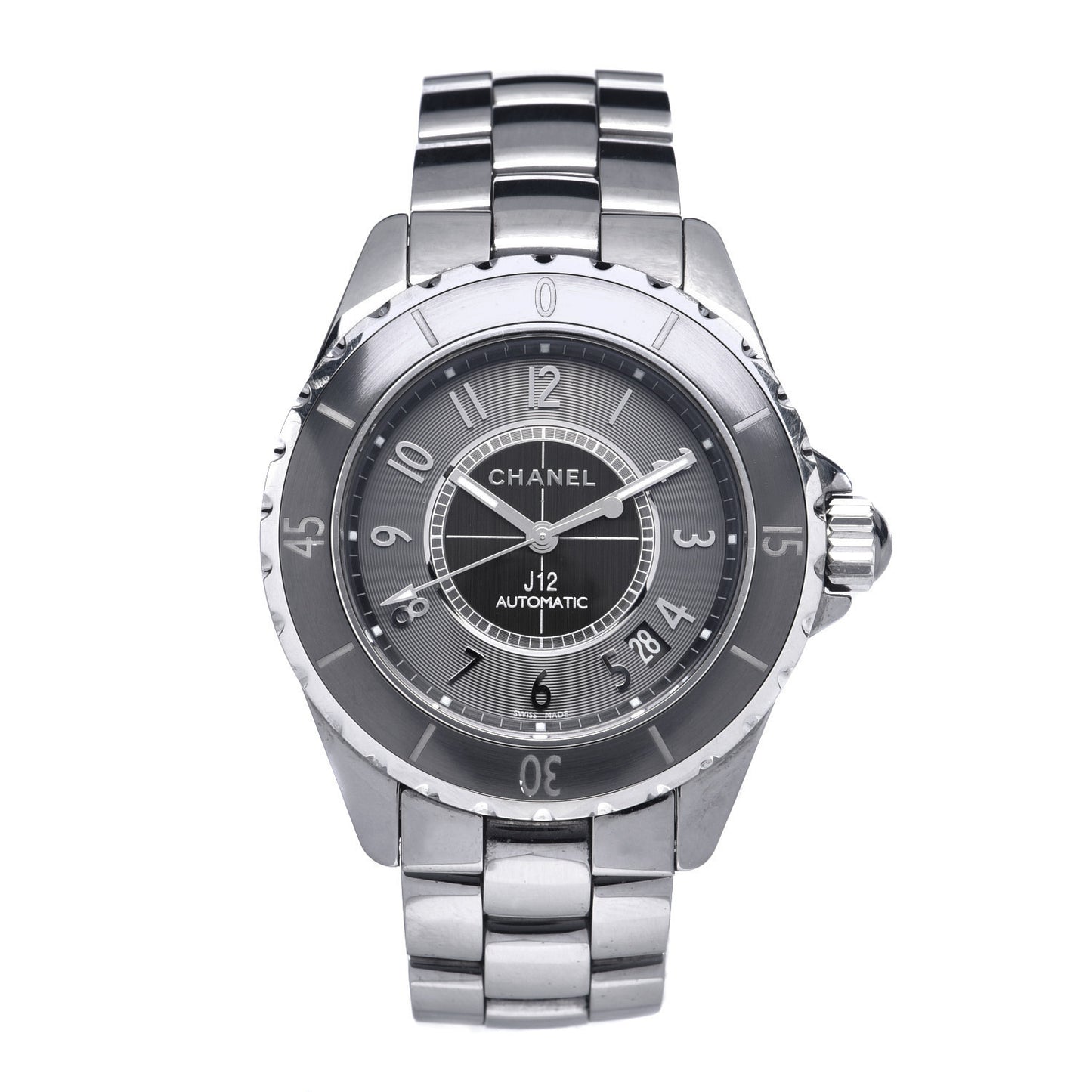 Titanium Ceramic 38mm J12 Chromatic Automatic Watch
