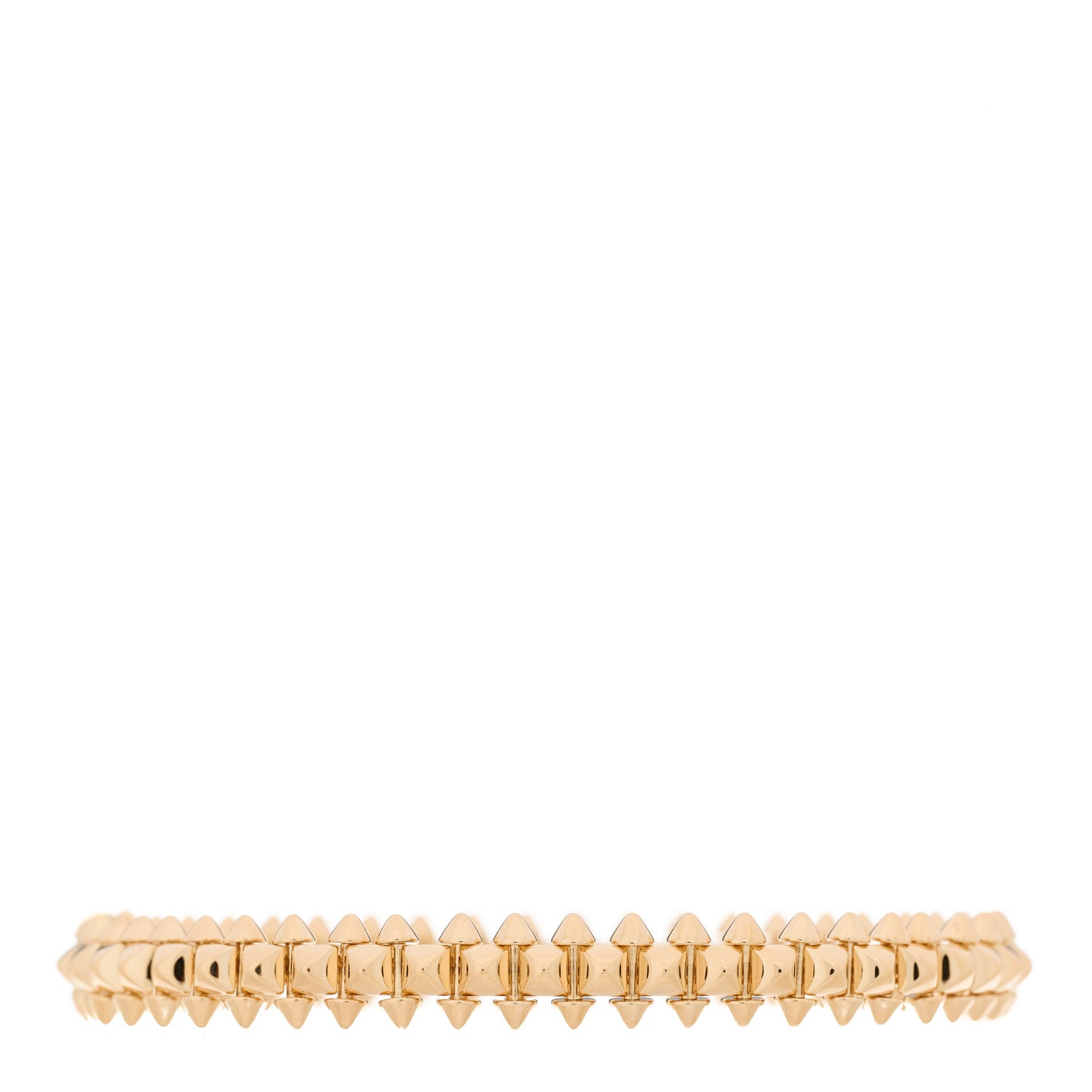 18K Pink Gold Medium Clash De Cartier Bracelet 17