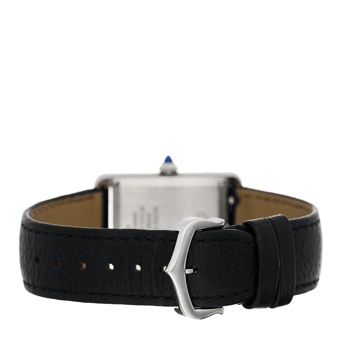 Stainless Steel Calfskin 25mm Must de Cartier Tank Quartz Watch