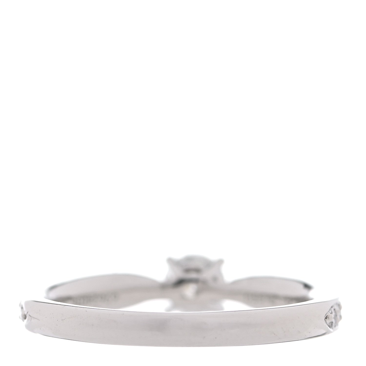 Tiffany Platinum Diamond .20ct Round Brilliant Harmony Engagement Ring 45 3.25 3 of 6