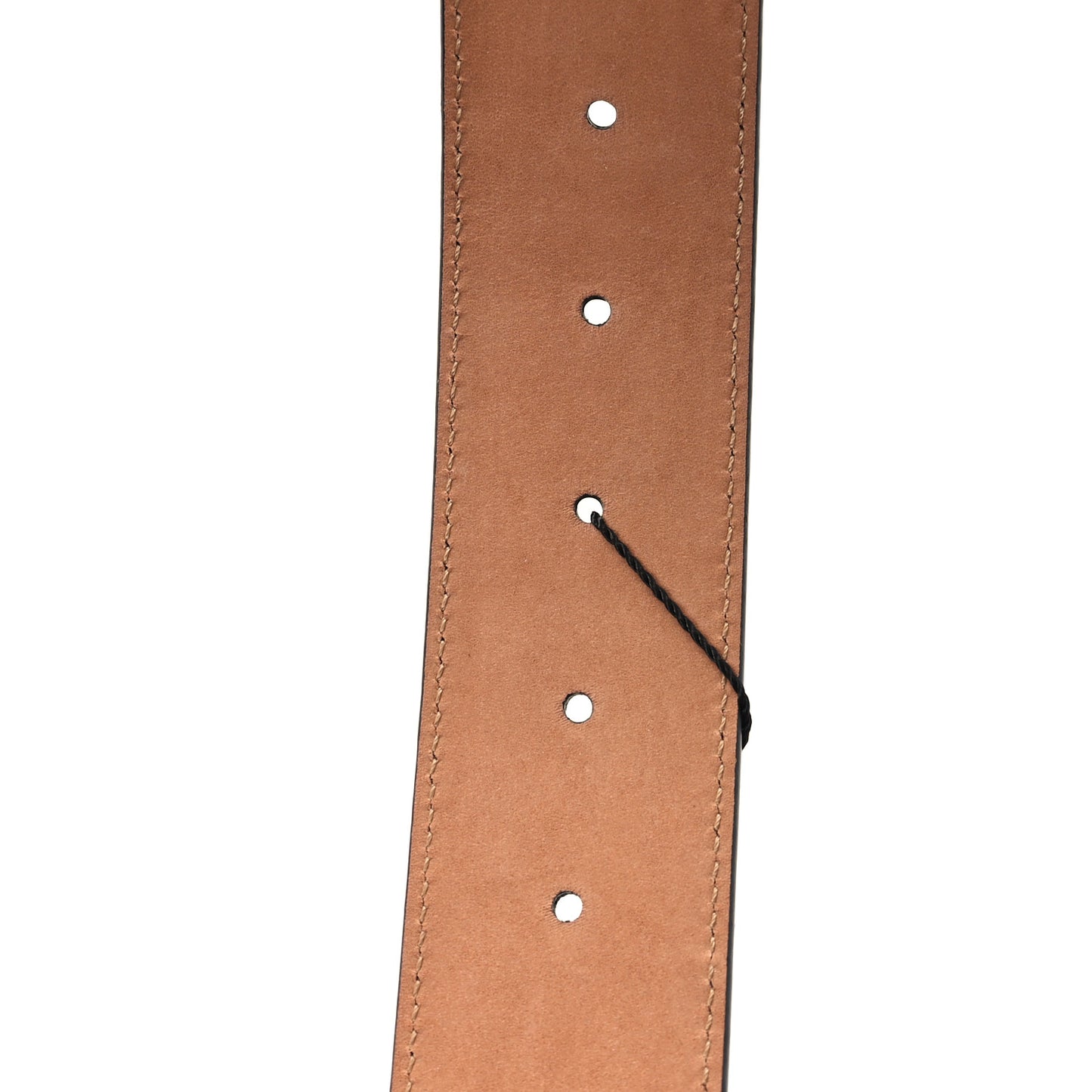 Calfskin F is Fendi FF 1974 Embossed Belt 75 30 Black