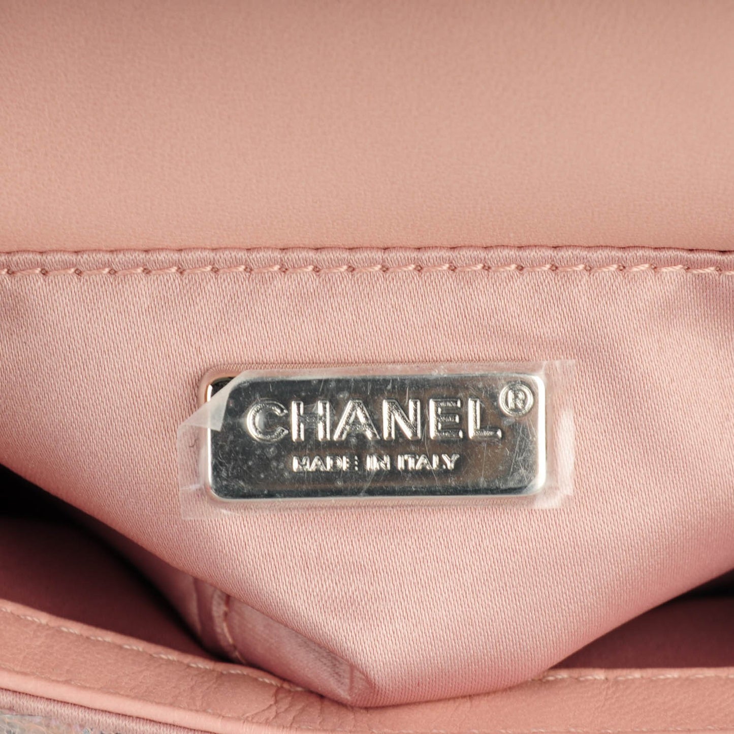 Sequin Mini Flap Pink
