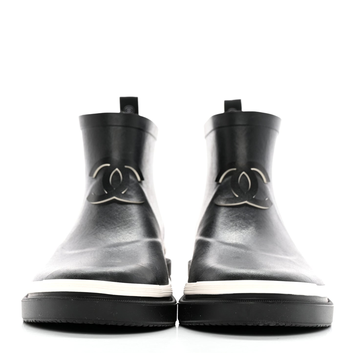 Rubber CC Short Rain Boots 40 Black