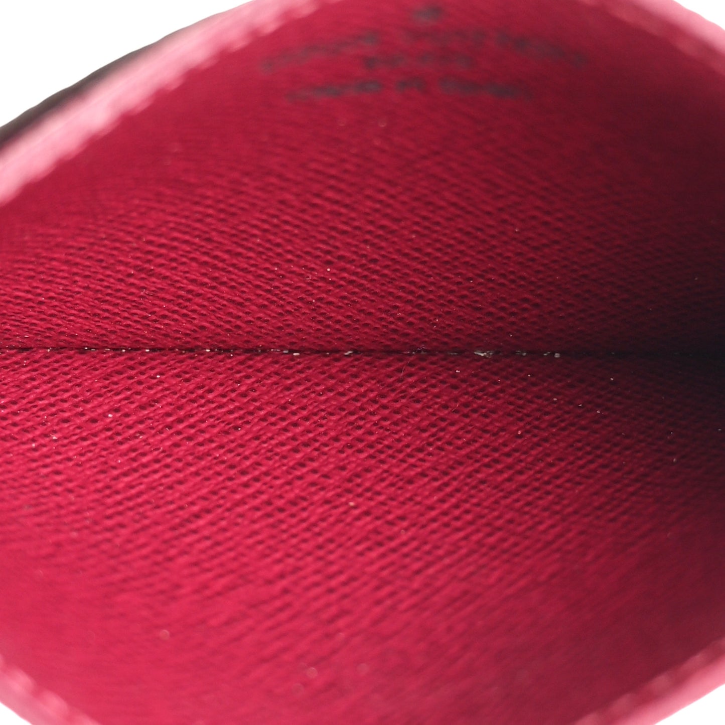 Monogram Card Holder Fuchsia