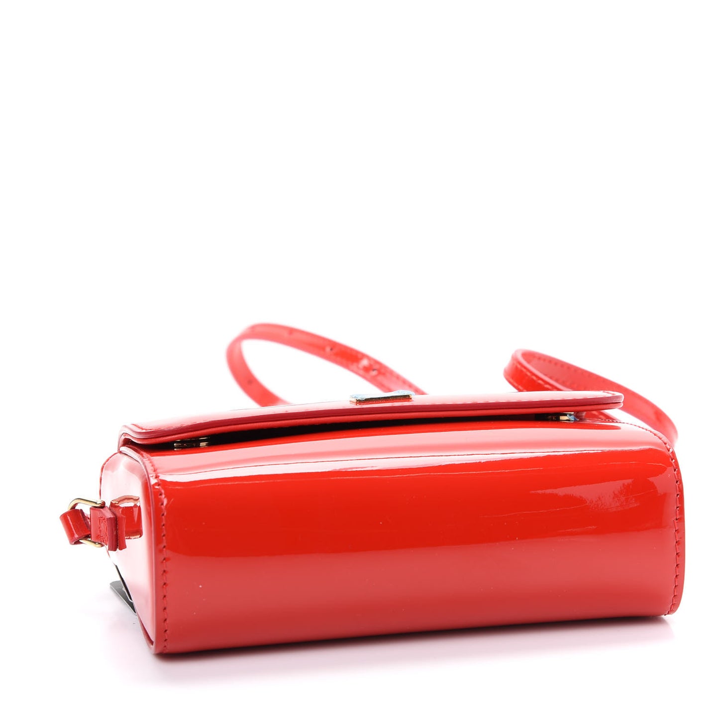 Patent Kids DG Escape Crossbody Bag Rosso