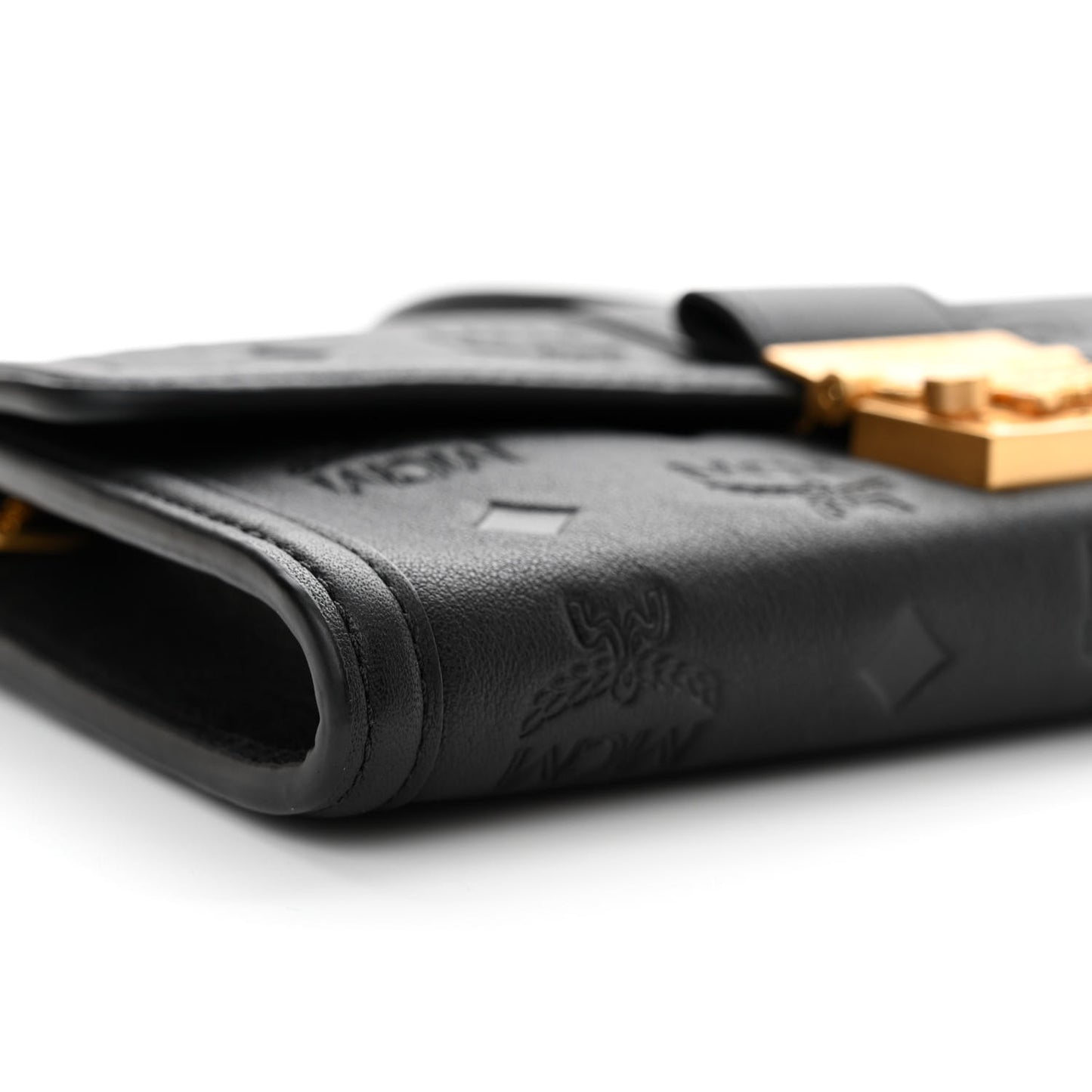 Calfskin Ottomar Monogram Mini Tracy Crossbody Black