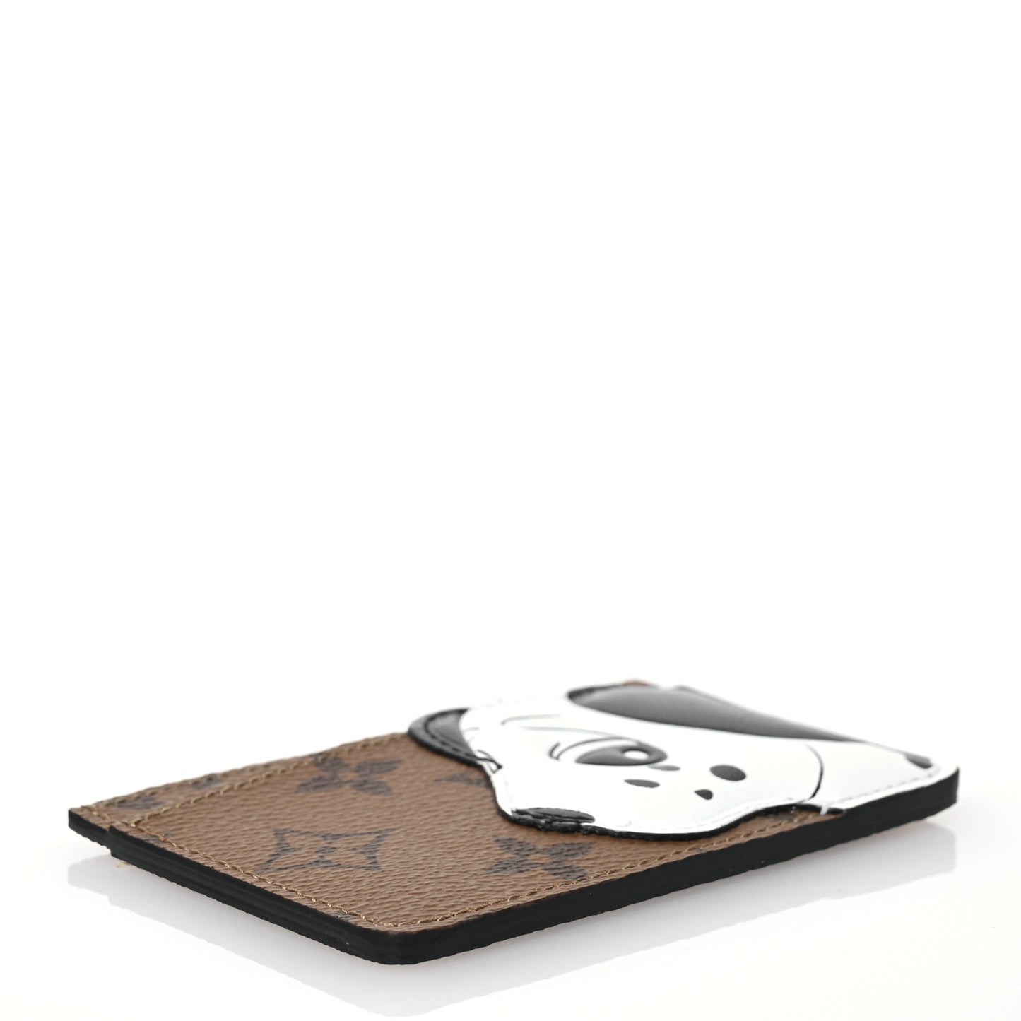 Animogram Reverse Monogram Dalmatian Card Holder