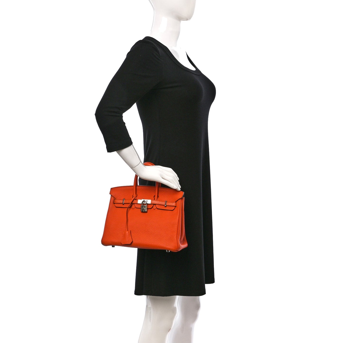 Togo Birkin 25 Orange