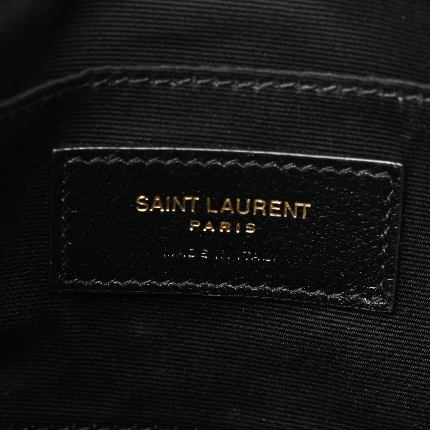 Grained Lambskin Monogram Mini Niki Chain Satchel Black