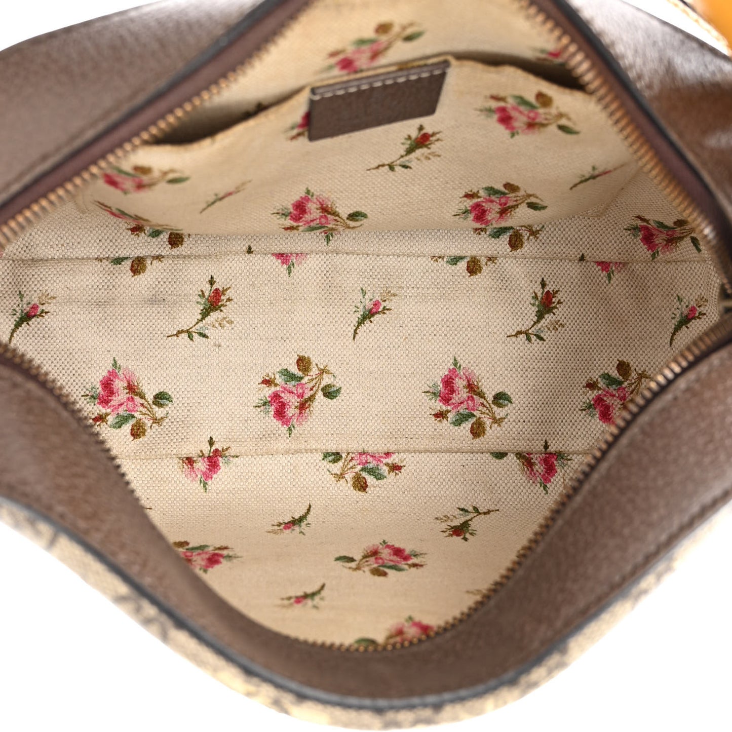 GG Supreme Monogram Web Neo Vintage Shoulder Bag Beige New Acero Crop