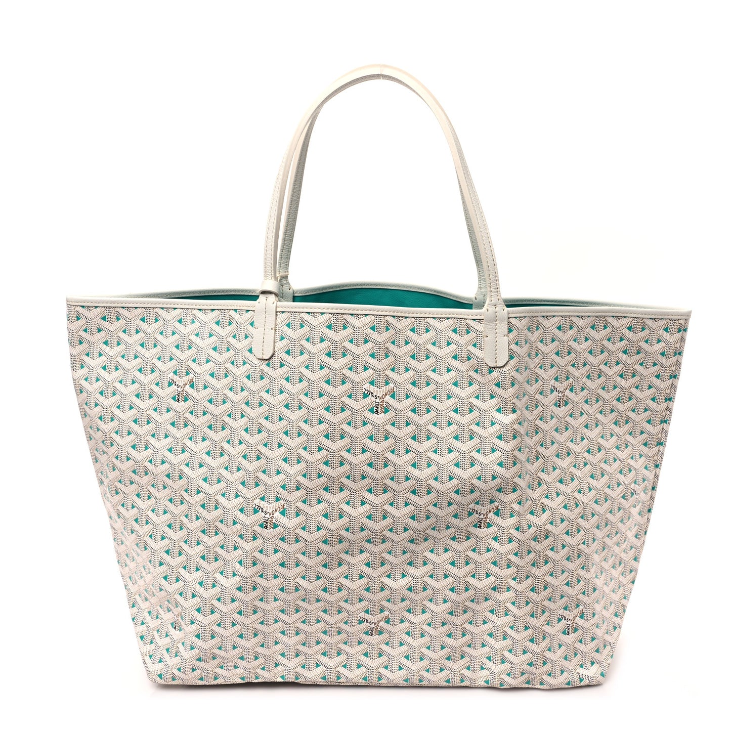 Goyardine Saint Louis Claire Voie GM White Opaline