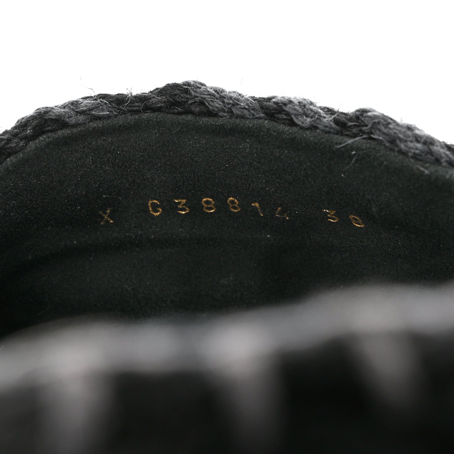 Chanel Cord Braided CC Mules 38 Black 7 of 9
