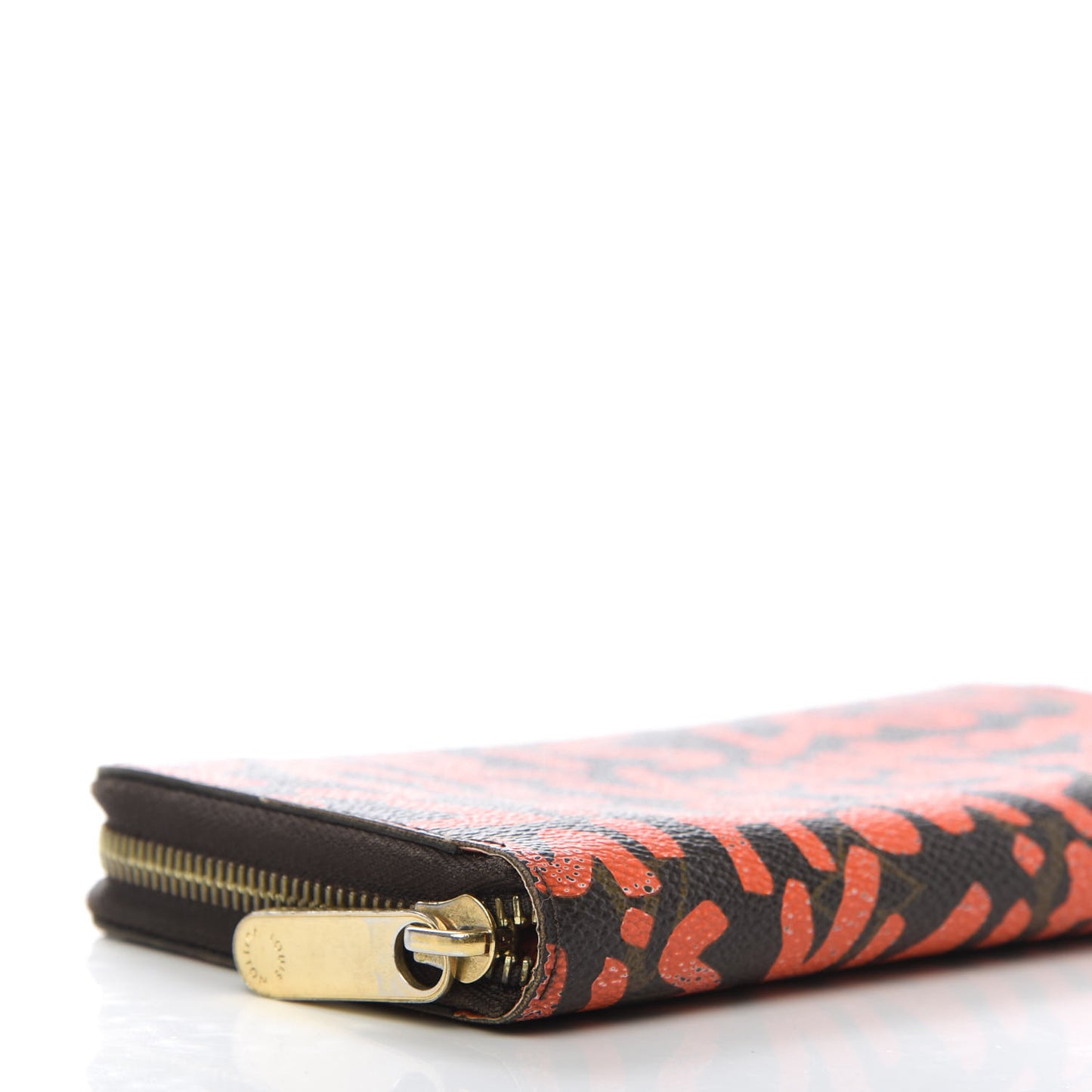 Monogram Graffiti Zippy Wallet Orange