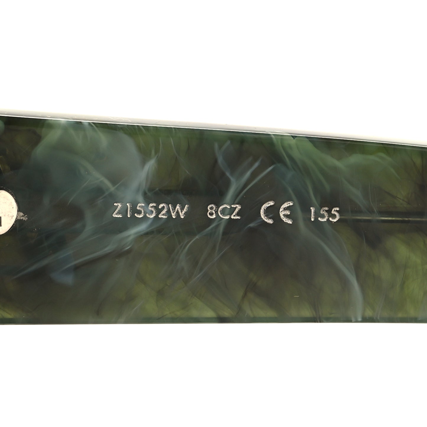 Acetate Marble Effect Swarovski Cyclone Sunglasses Z1552W Green