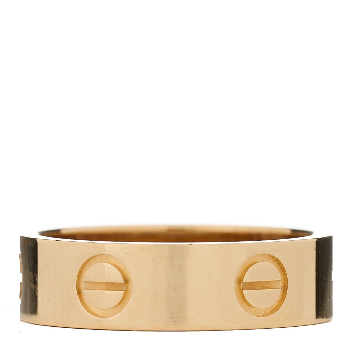 18K Yellow Gold 5.5mm LOVE Ring 55 7.25