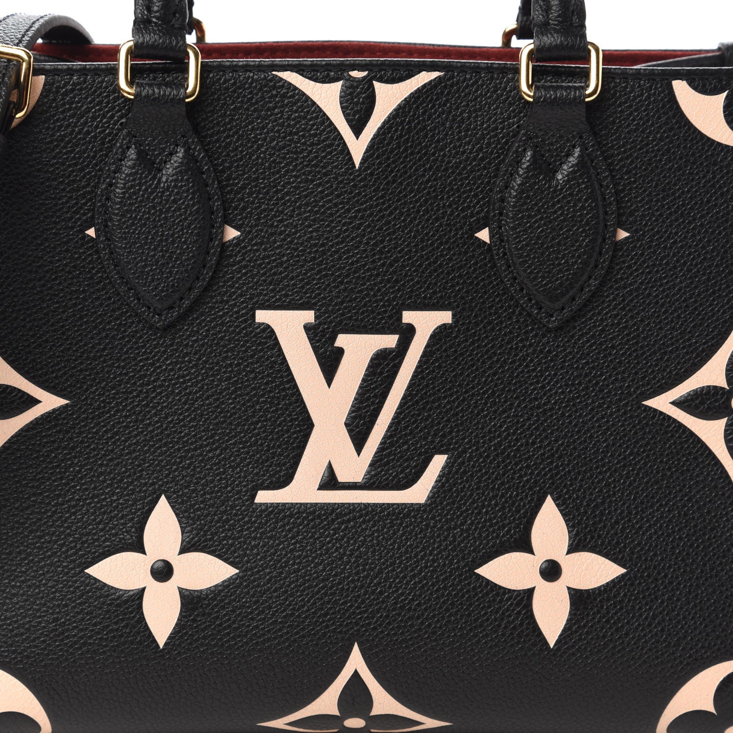 Louis Vuitton Empreinte Monogram Giant Onthego PM Black Beige 9 of 9