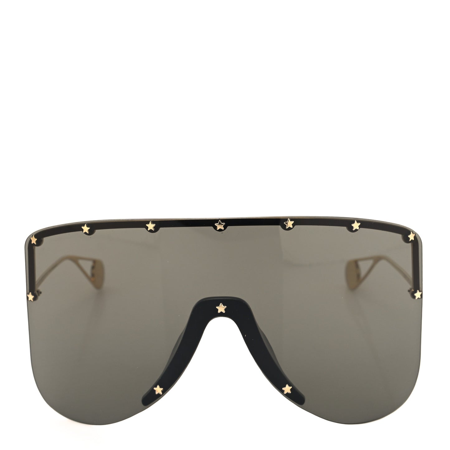 Star Studded Shield Sunglasses GG1244S Black