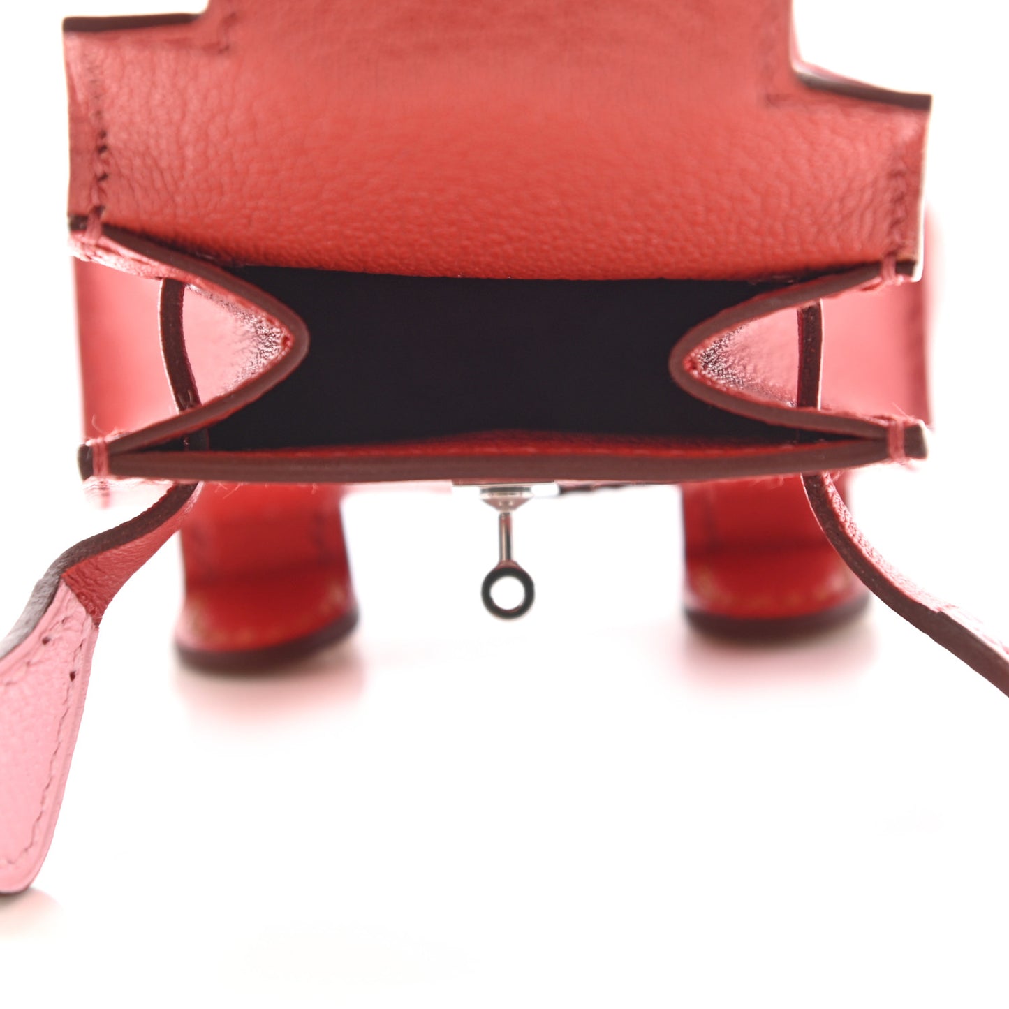 Tadelakt Chevre Mysore Kelly Quelle Idole Bag Charm Rose Sakura Sanguine Nata Sesame