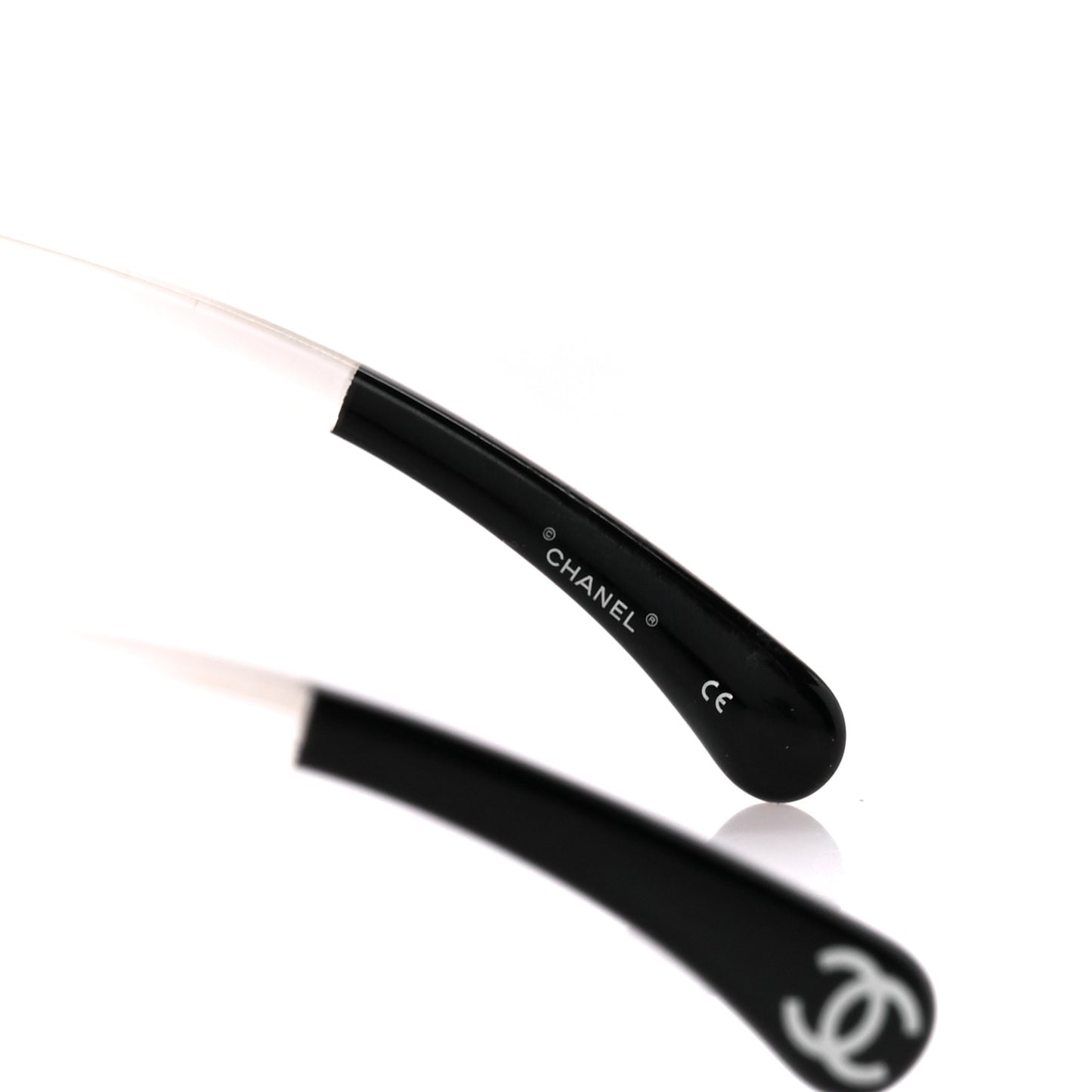 Acetate Square CC Sunglasses 40988 Black