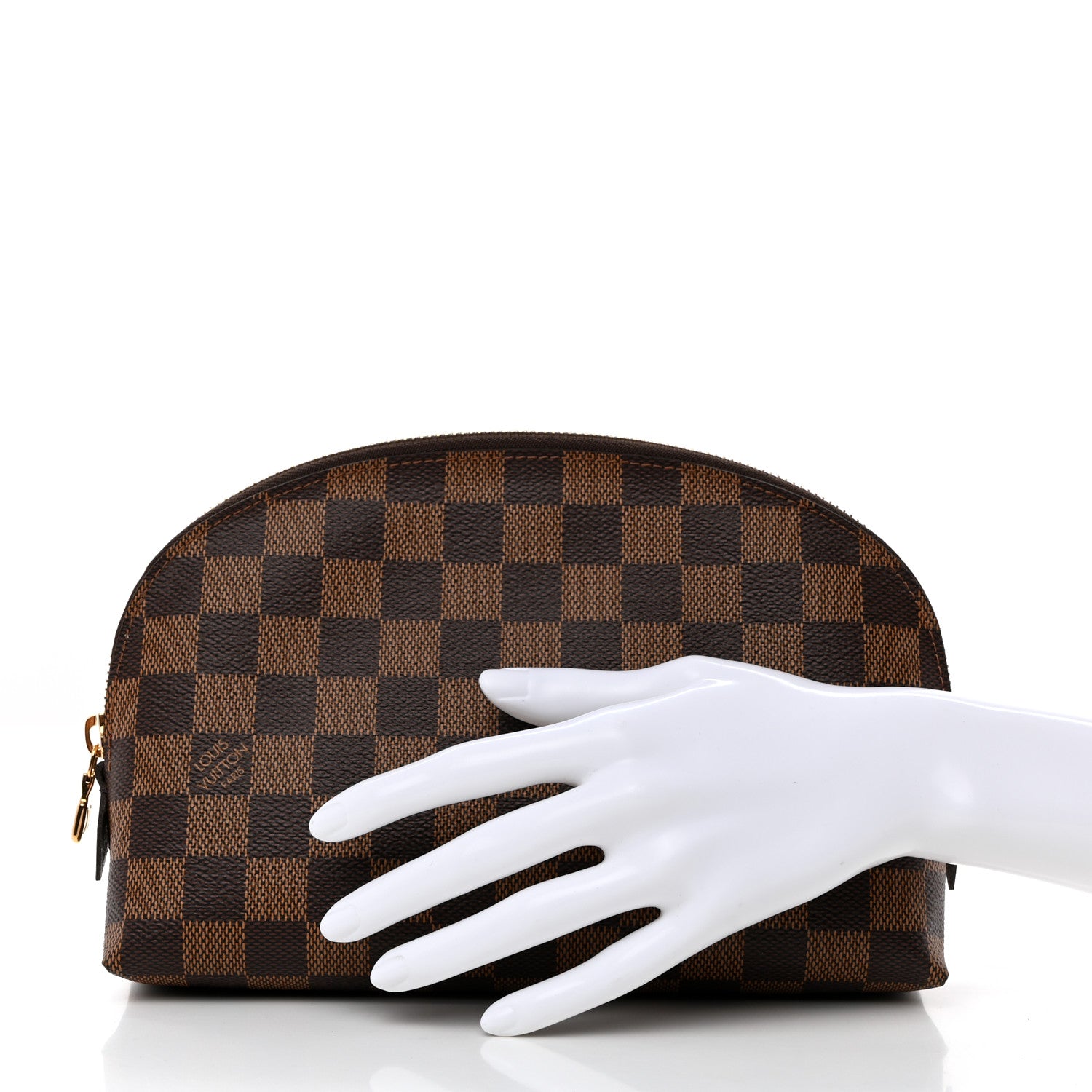 Louis Vuitton Damier Ebene Cosmetic Pouch GM 2 of 7