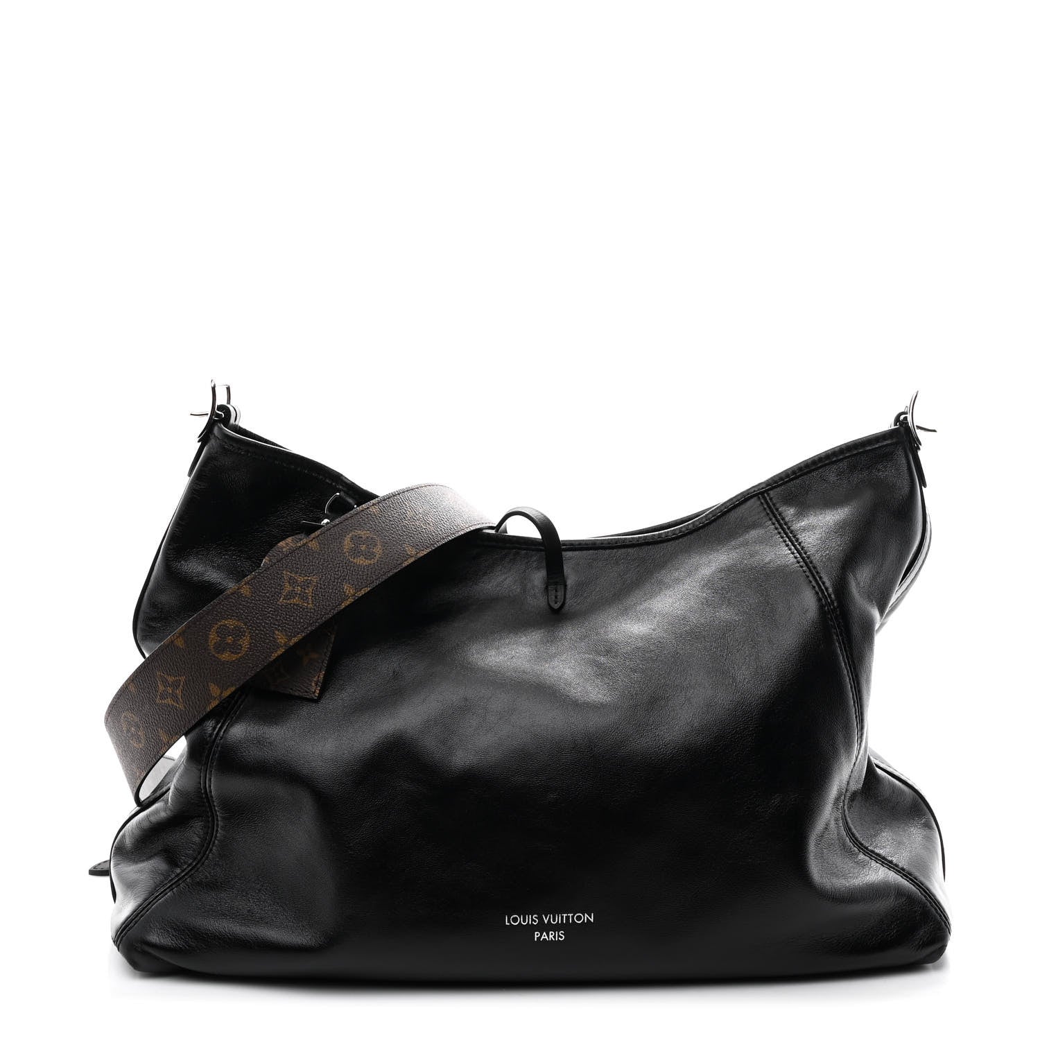 Louis Vuitton Lambskin CarryAll Vibe MM Black 1848311 – FASHIONPHILE