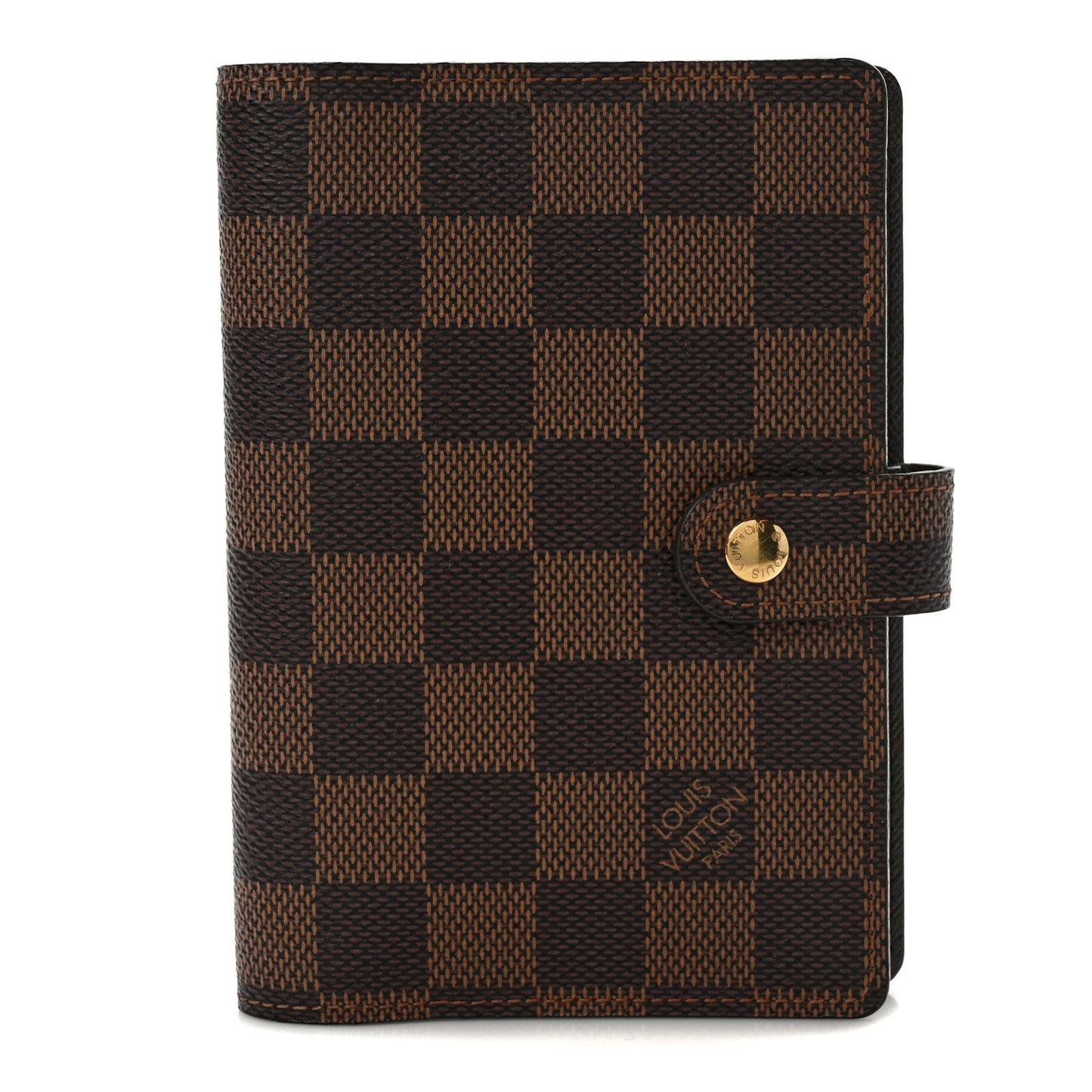 Damier Ebene Small Ring Agenda Cover