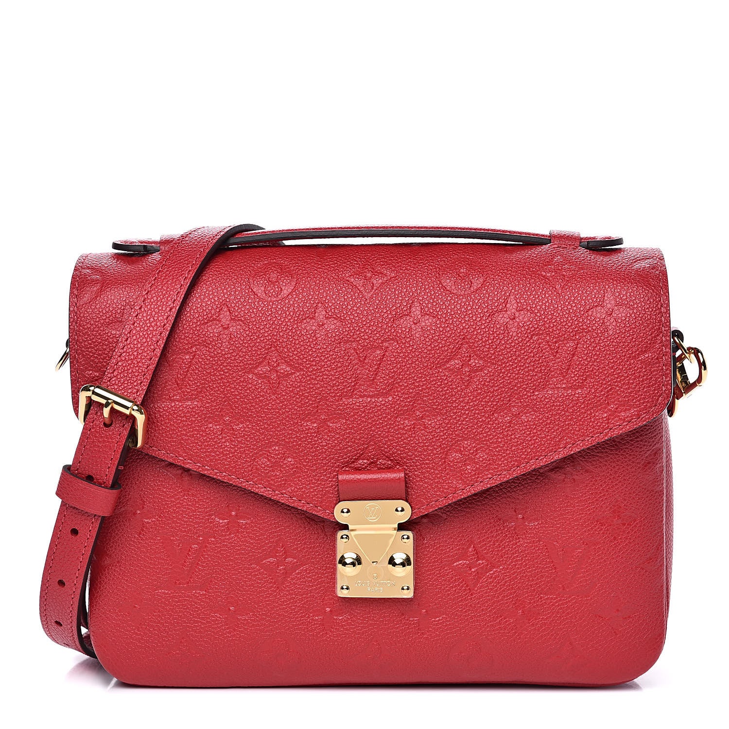 Louis Vuitton Empreinte Pochette Metis Scarlet 1 of 8