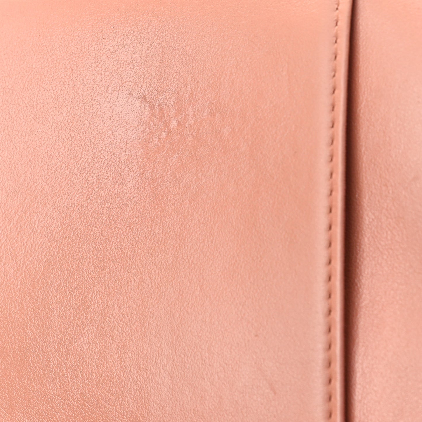 Iridescent Caviar Quilted Boy Wallet On Chain WOC Pink