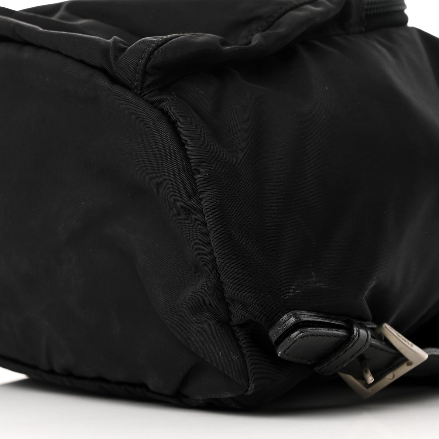 Tessuto Nylon Vela Cinch Backpack Black