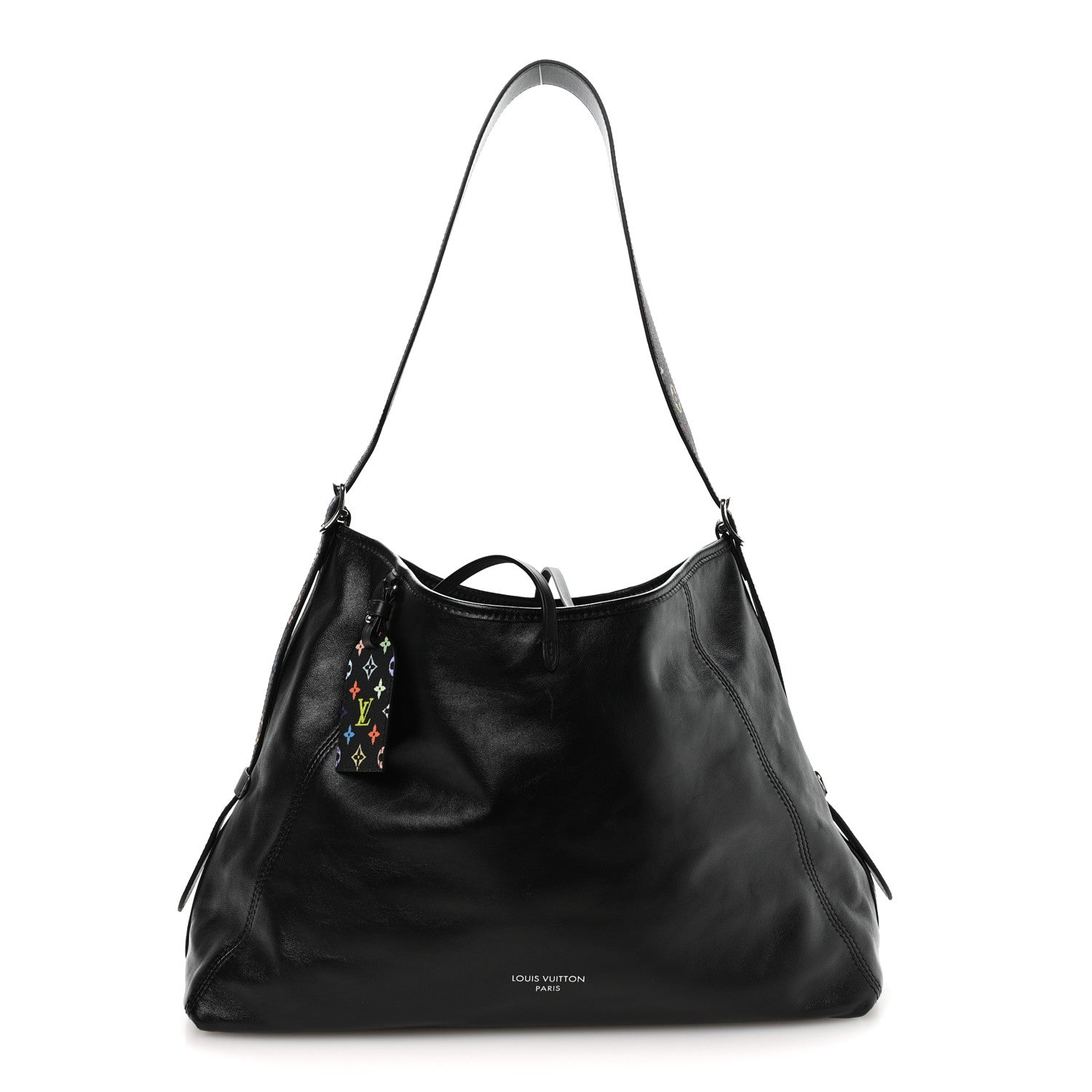 Louis Vuitton LV X TM Lambskin CarryAll Vibe MM Black 1866020