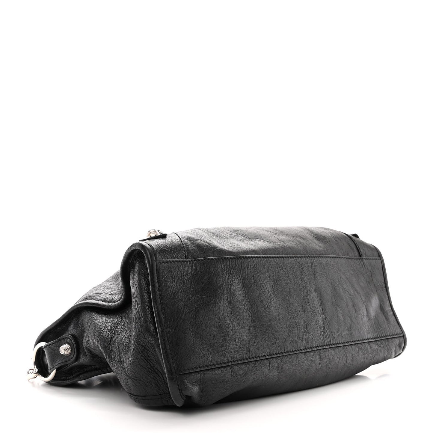 Agneau Giant 12 Silver Hardware City Black