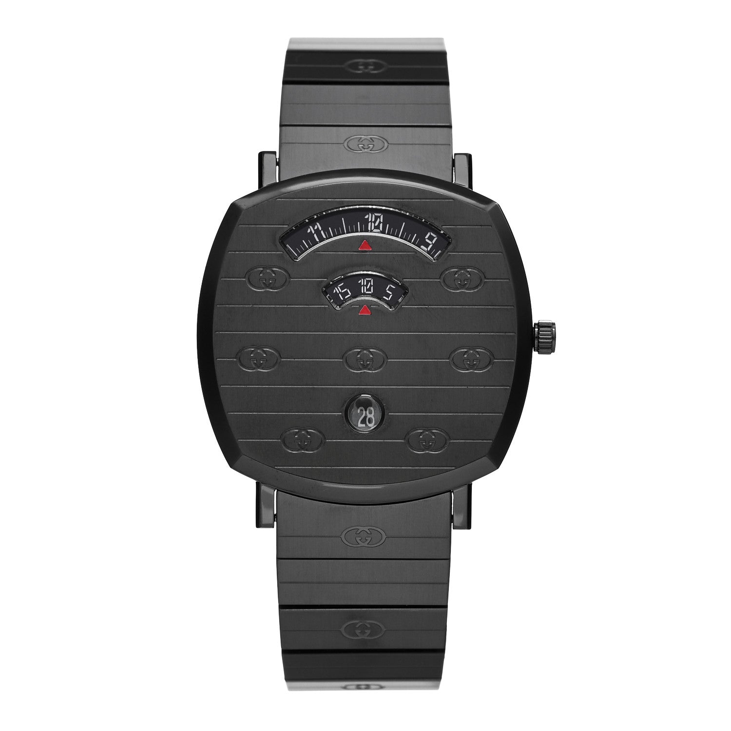 Gucci Quartz Watch Black Gucci G-Timeless Chronograph Black PVD Steel Black Dial Date  main image 2