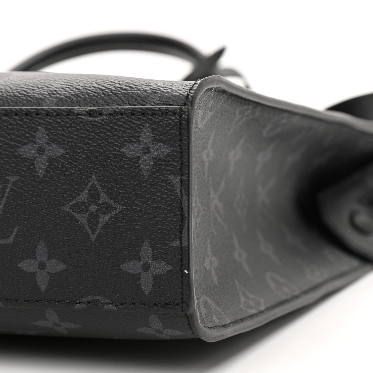 Louis Vuitton Monogram Eclipse Sac Plat Horizontal Zipper 9 of 12