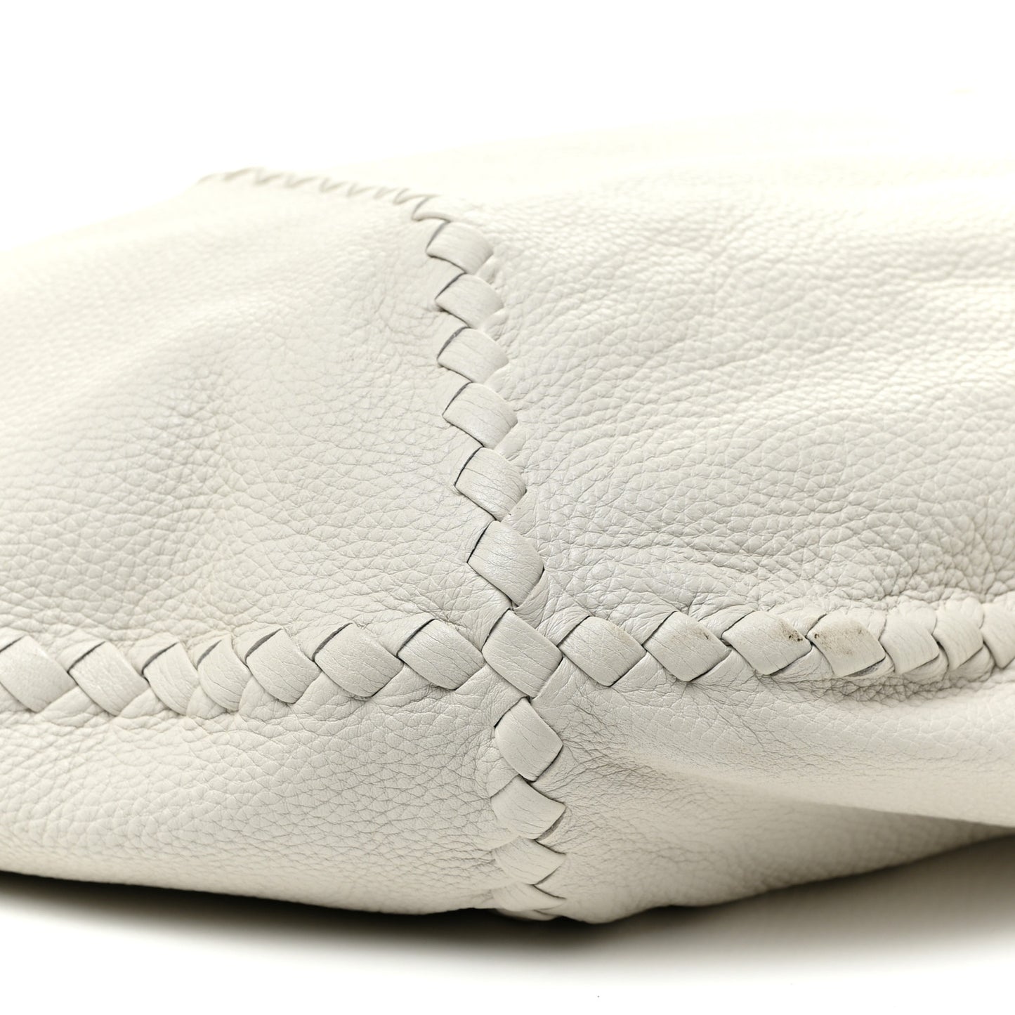 Cervo Deerskin Large Hobo White