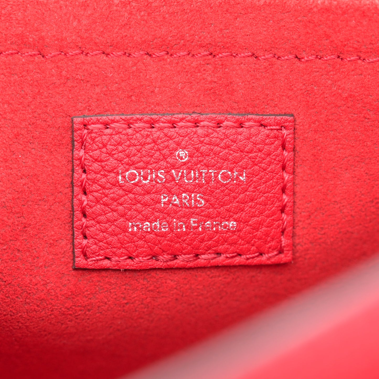 Soft Calfskin Mylockme Chain Bag BB Rubis