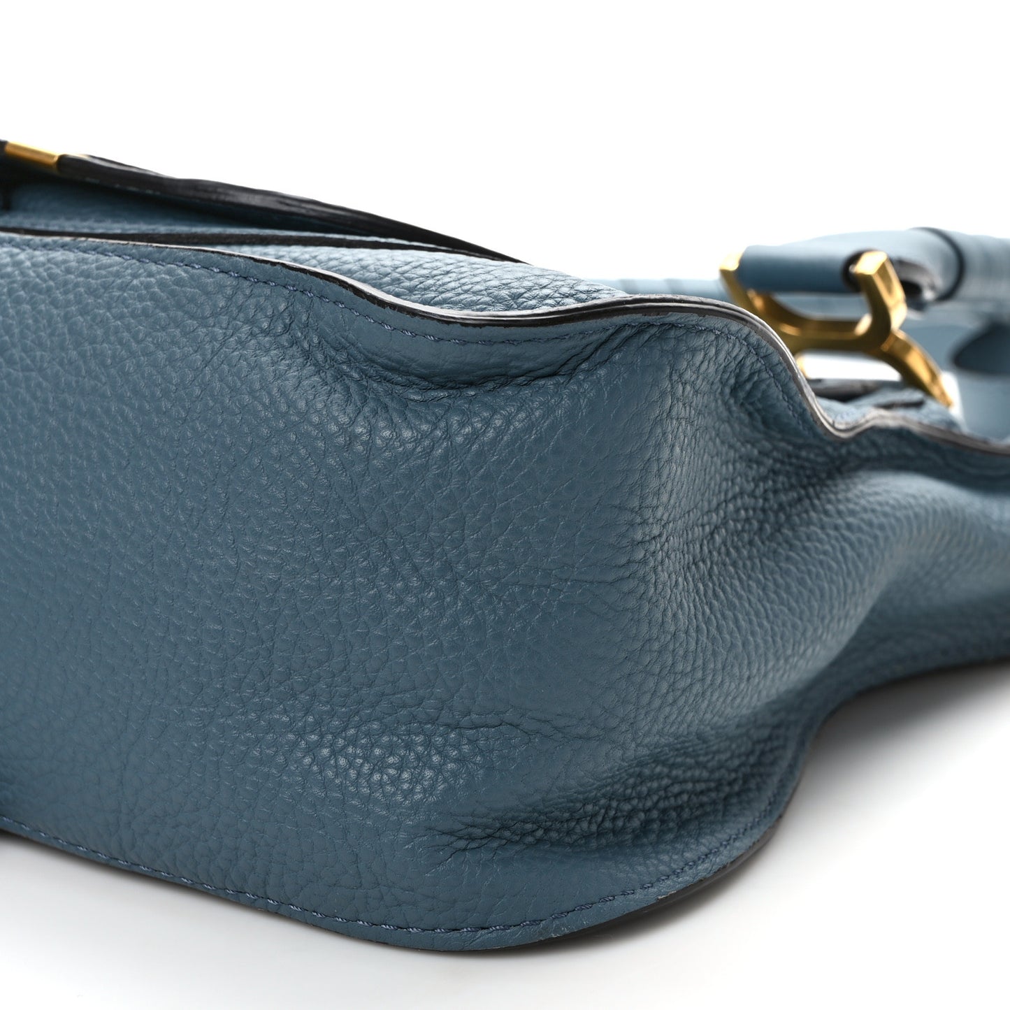 Calfskin Medium Marcie Satchel Blue