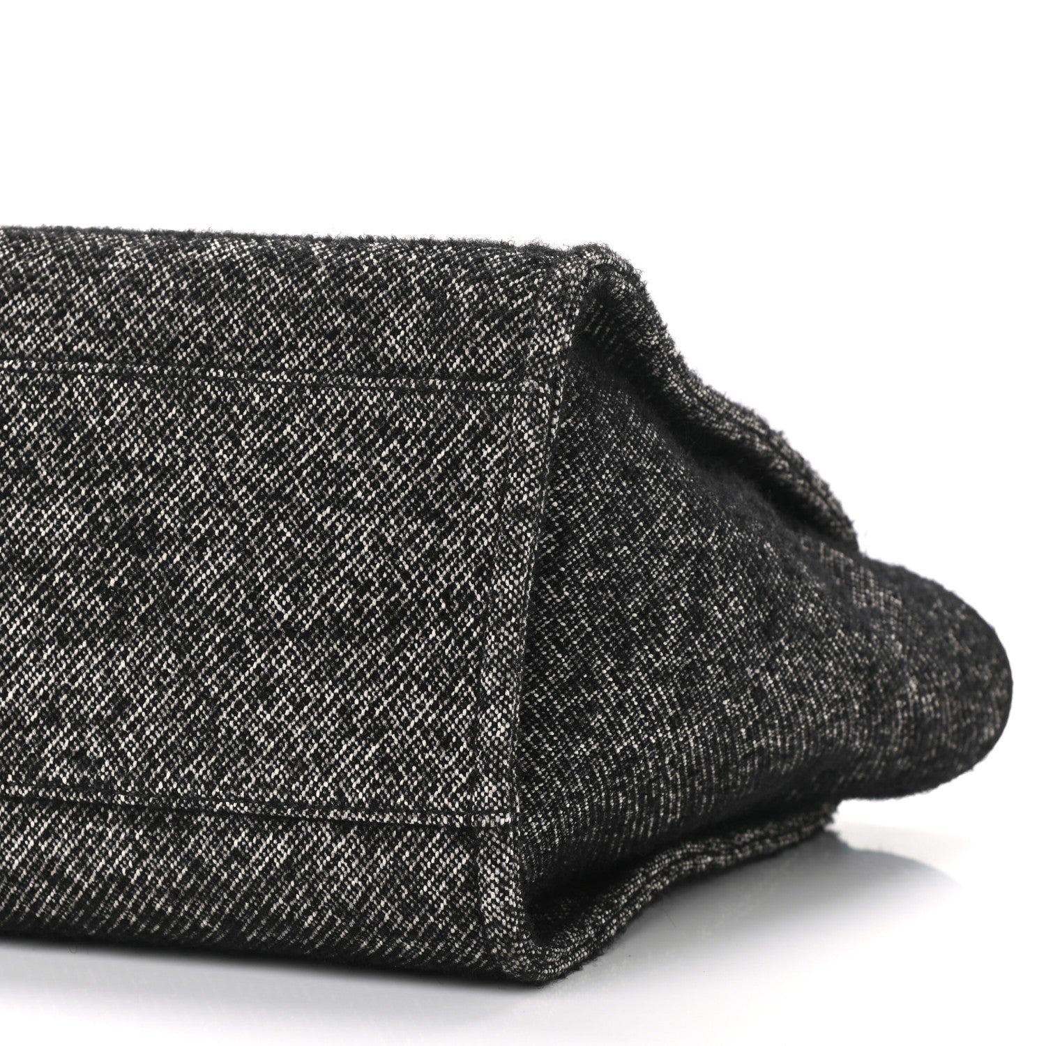 Chanel Mixed Fibers Calfskin Medium Deauville Tote Black 10 of 10