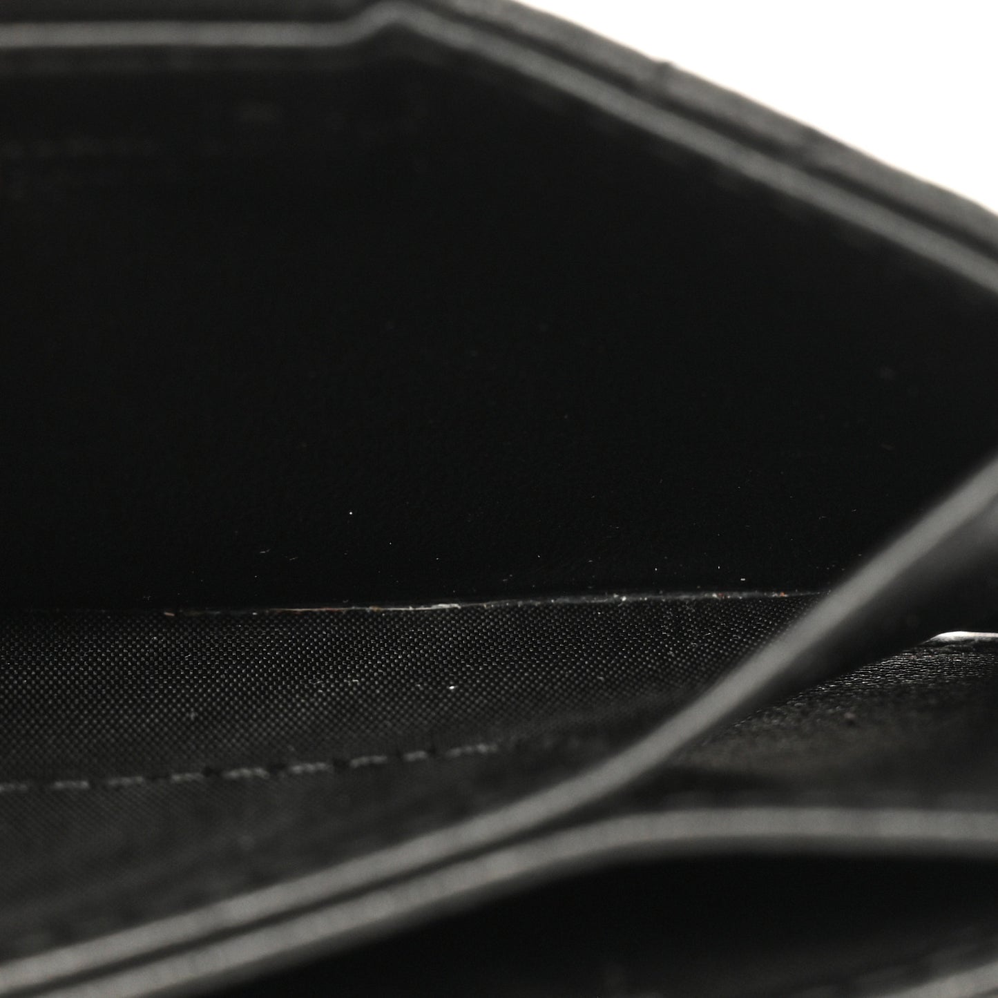 Lambskin Cannage Lady Dior 5-Gusset Card Holder Black