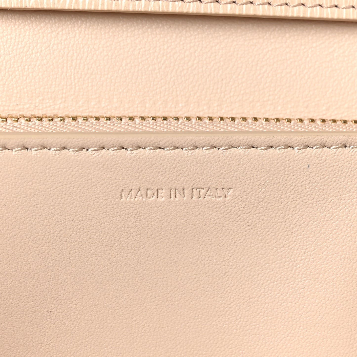 Liege Calfskin Medium Classic Box Flap Bag Powder