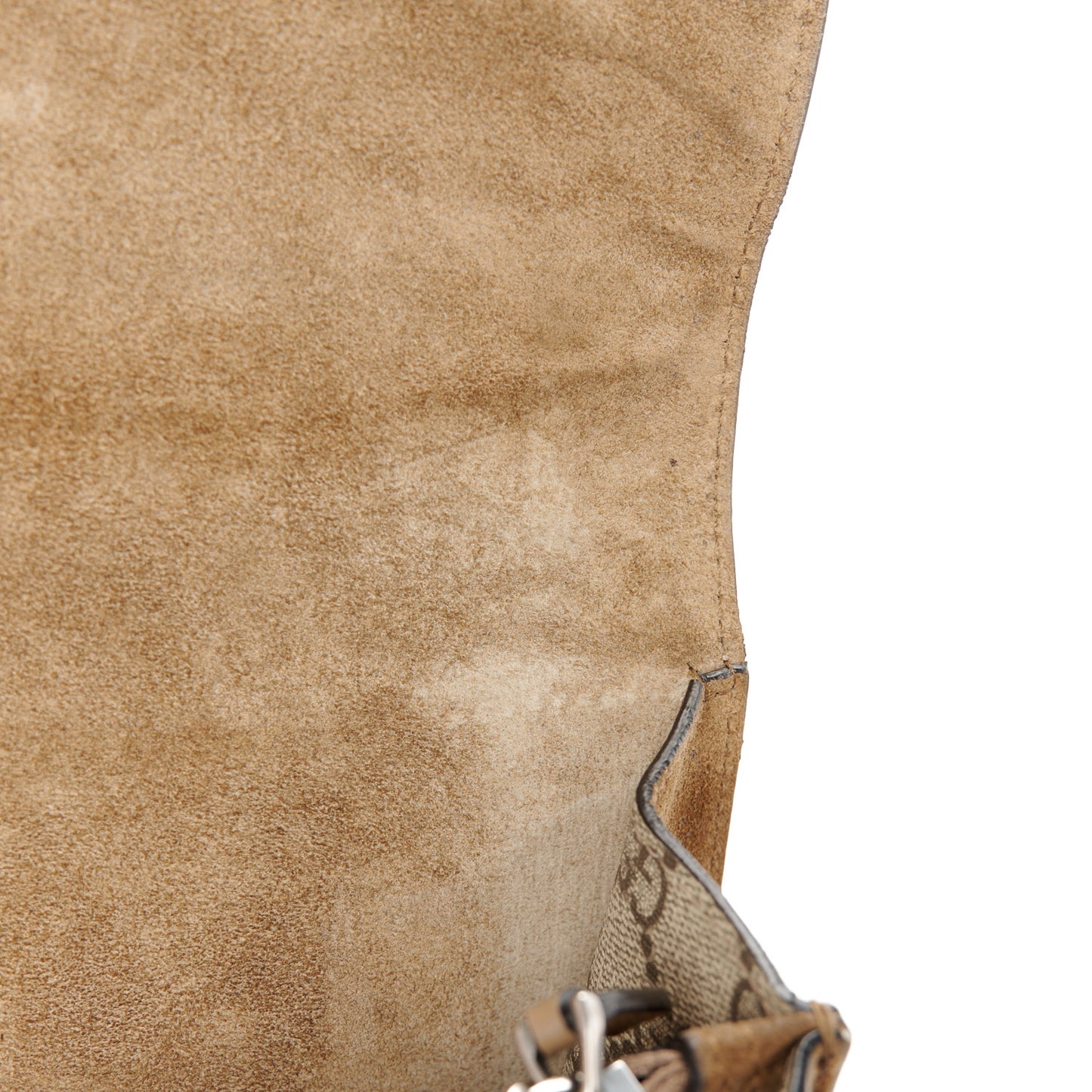GG Supreme Monogram Medium Dionysus Shoulder Bag Taupe