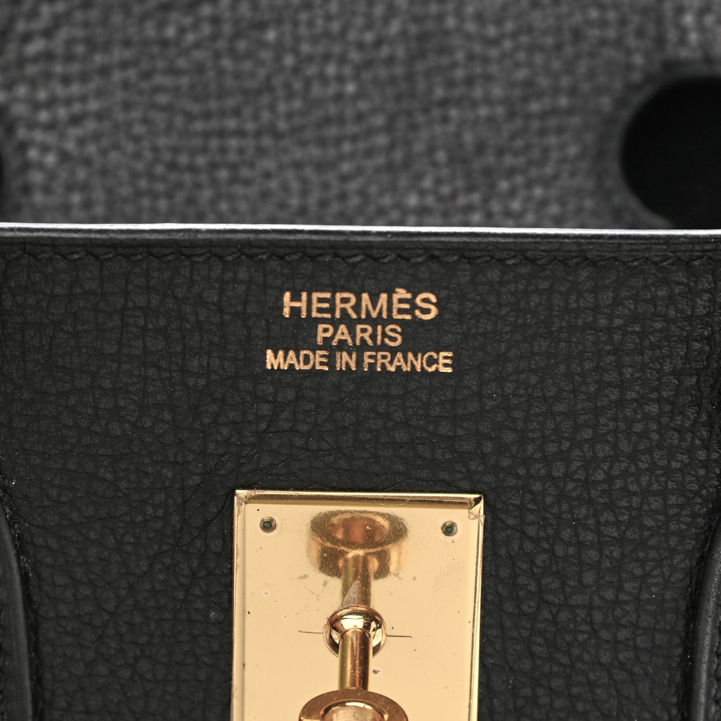 Taurillon Clemence Birkin 35 Black