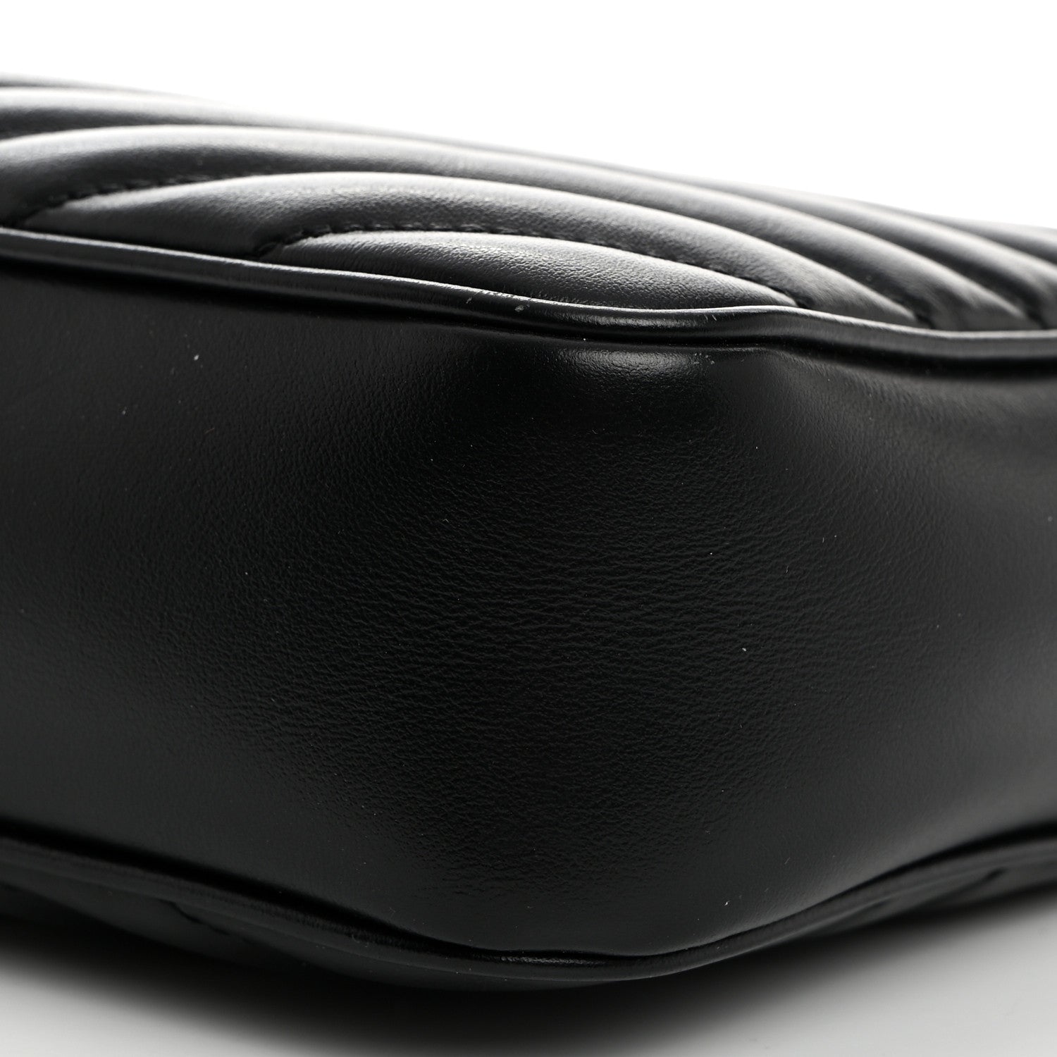 Saint Laurent Calfskin Matelasse Monogram Lou Camera Bag Black 10 of 10