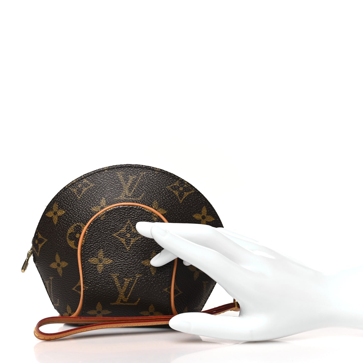 Monogram Mini Ellipse Wristlet Clutch