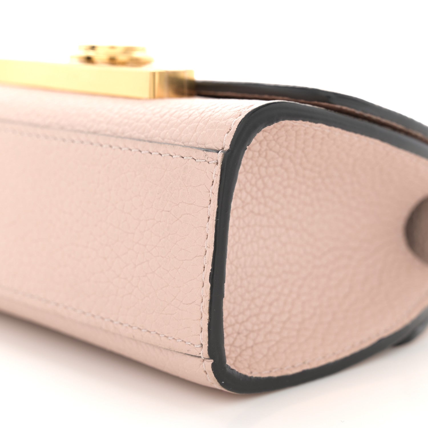 Moynat Taurillon Blush Rejane Nano Powder 9 of 11