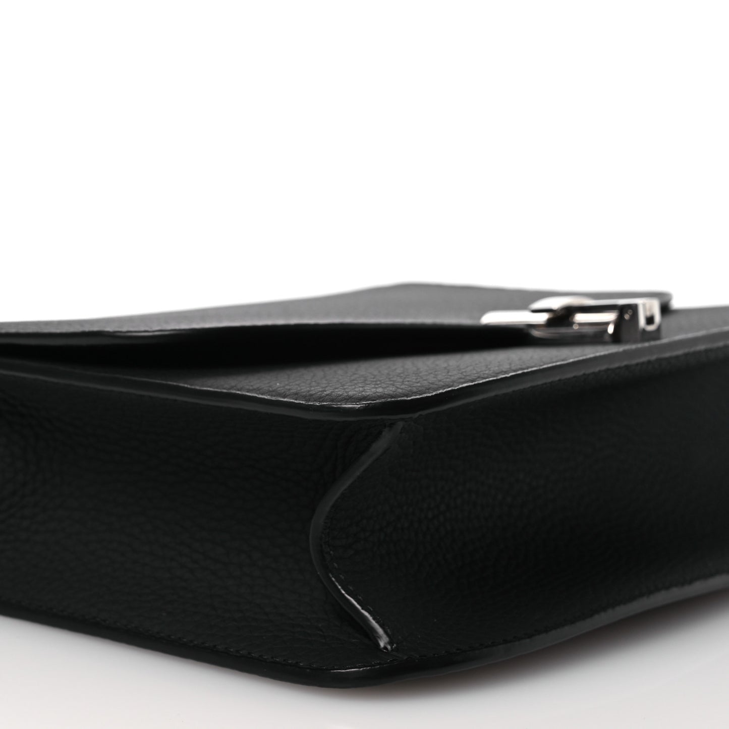 Grained Calfskin The Sofia 10 Crossbody Black