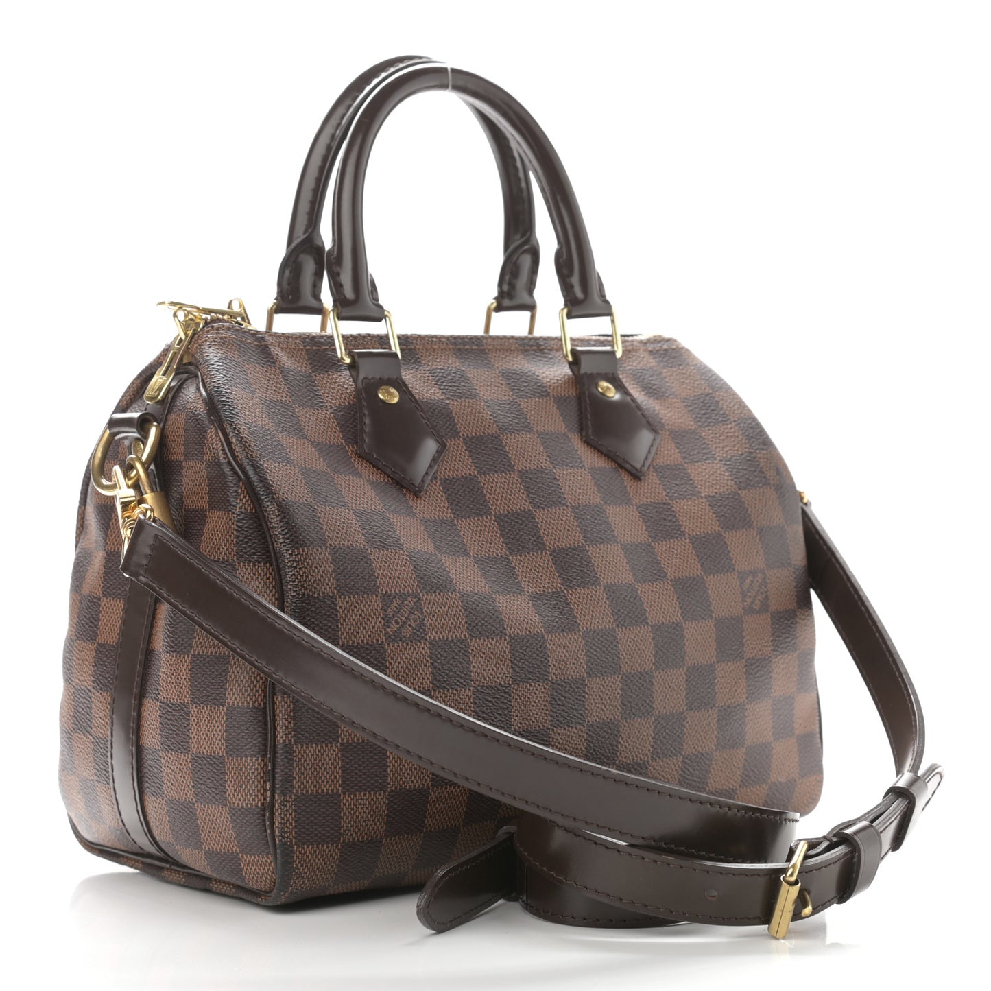 Damier Ebene Speedy Bandouliere 25